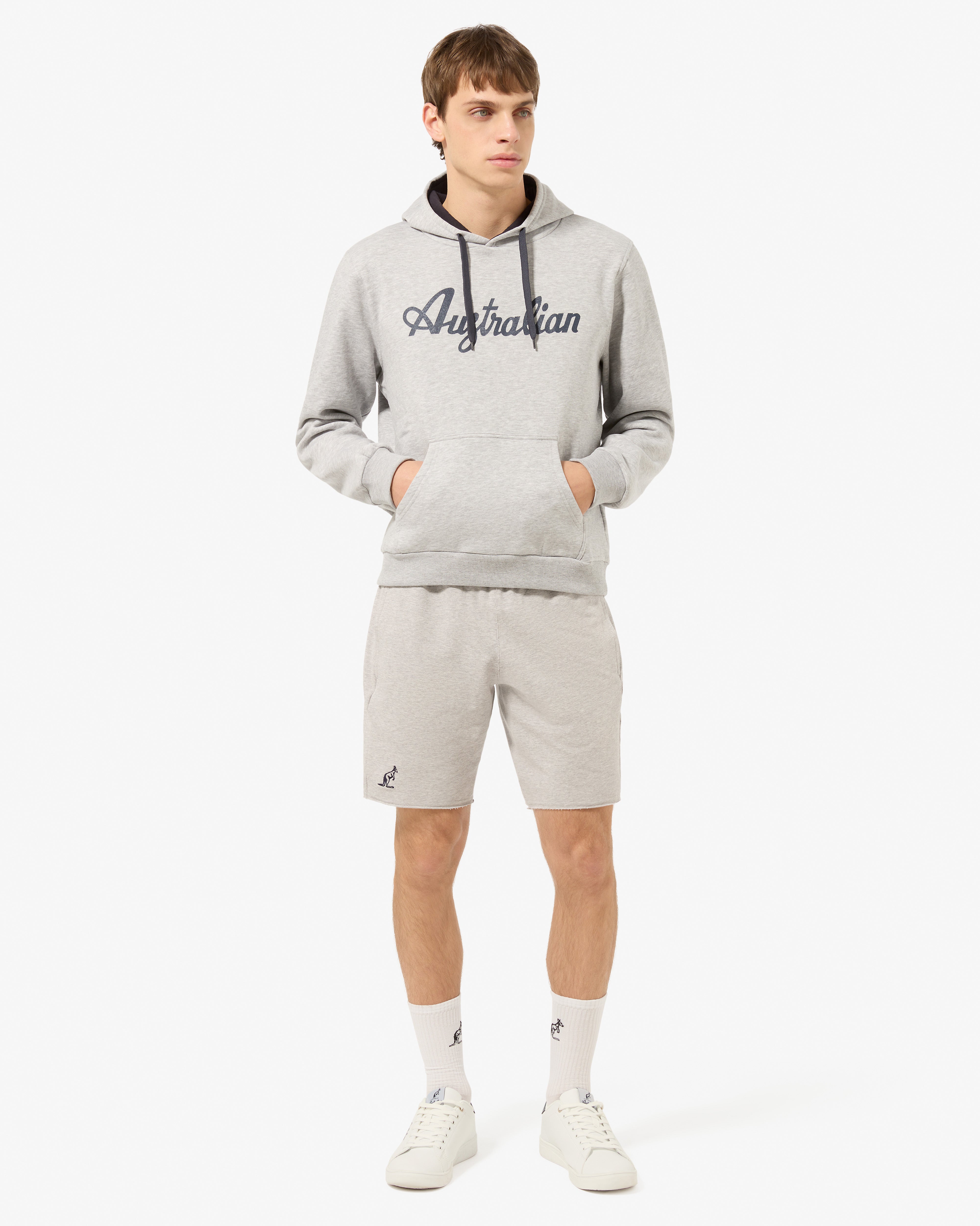 Fleece Logo Hoodie: Australian Sportswear