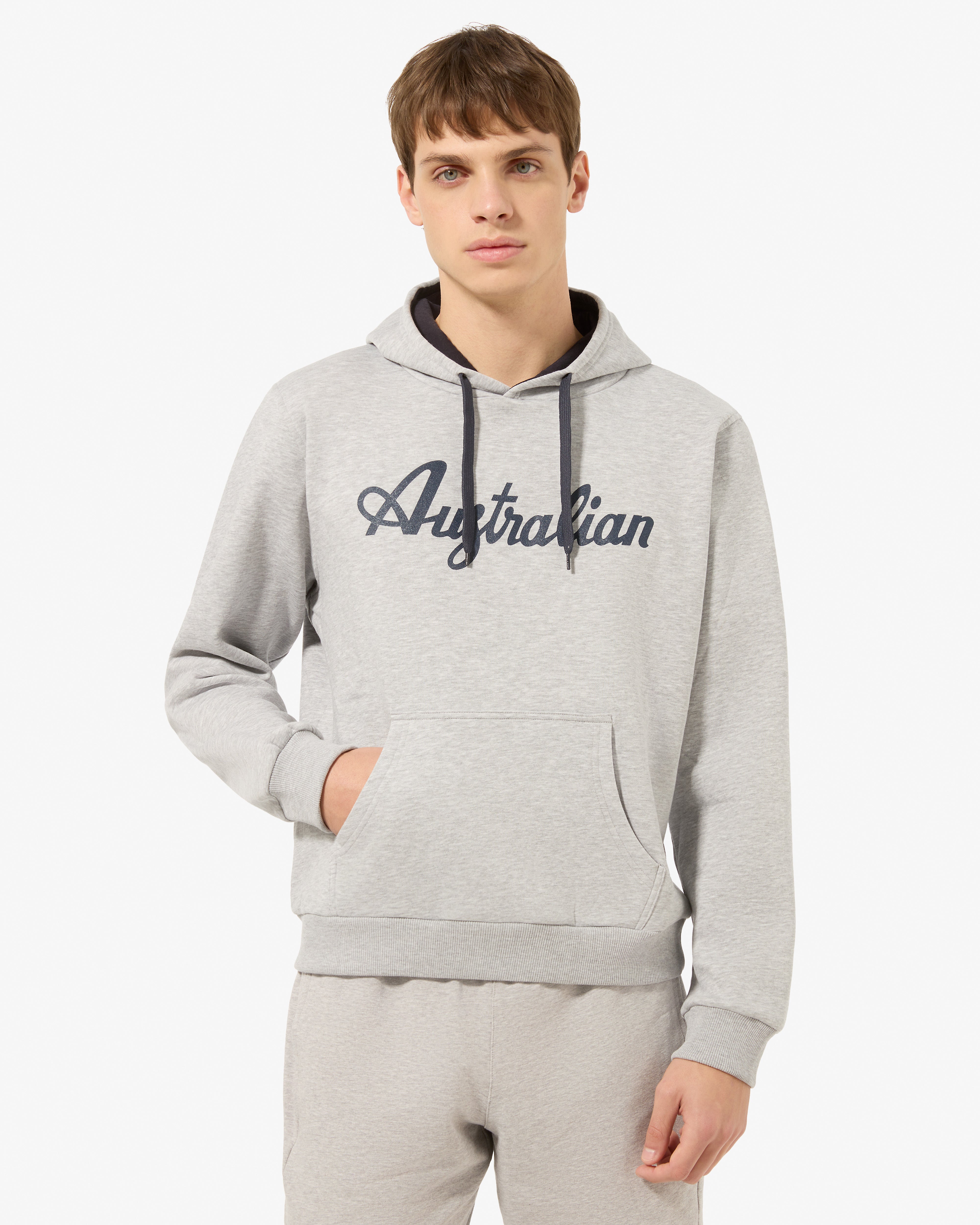 Fleece Logo Hoodie: Australian Sportswear