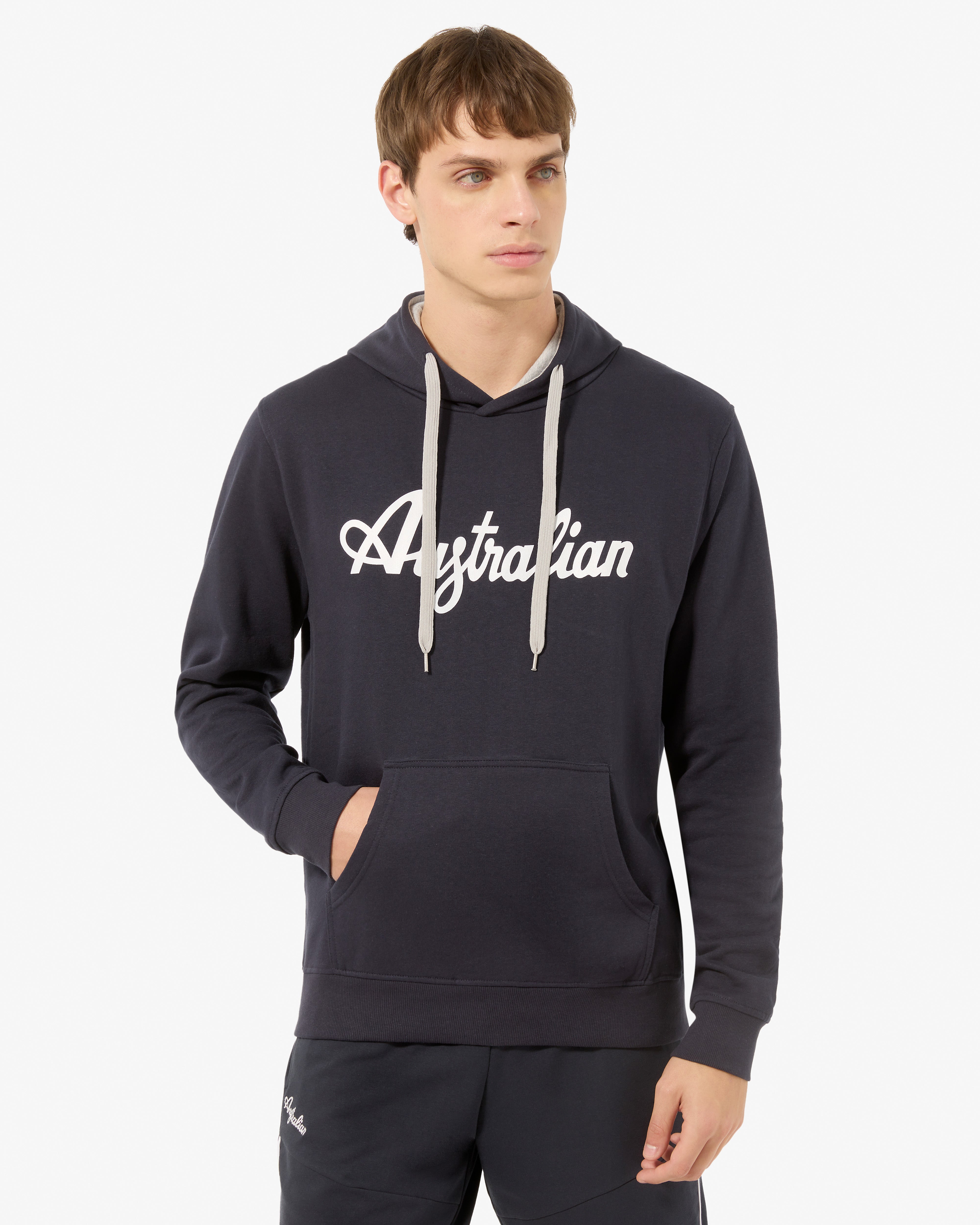 Fleece Logo Hoodie: Australian Sportswear