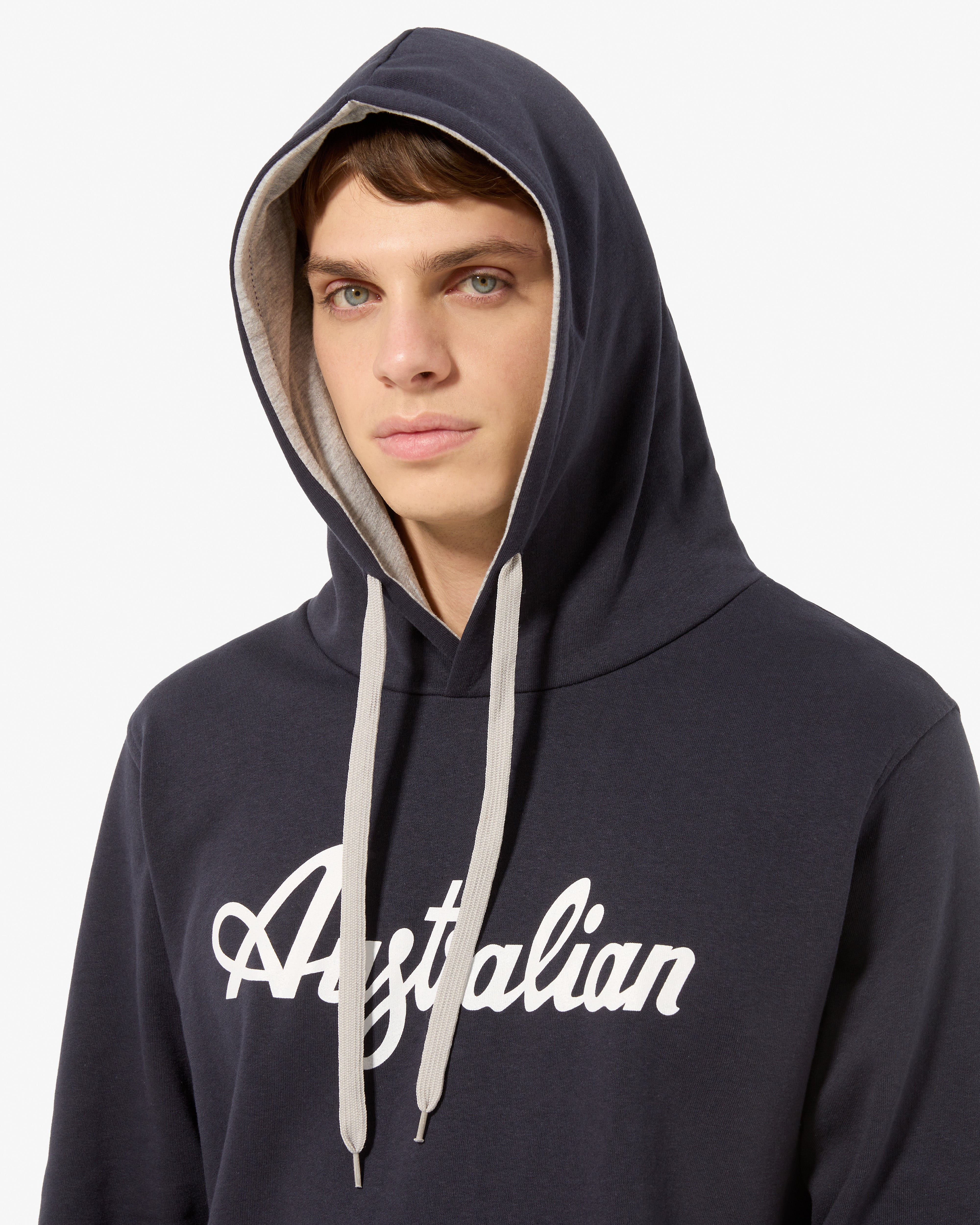 Fleece Logo Hoodie: Australian Sportswear