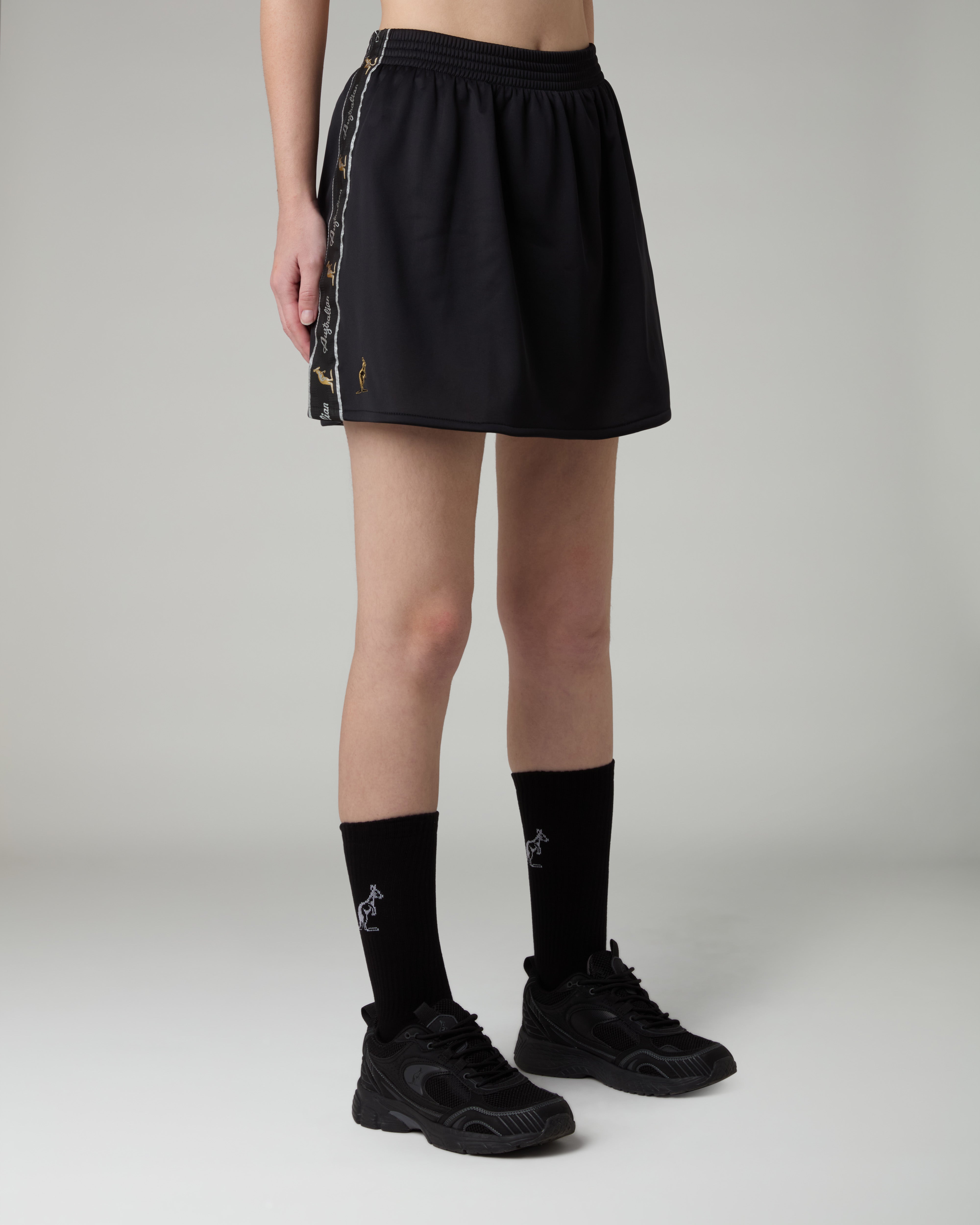 Black Tape Skirt