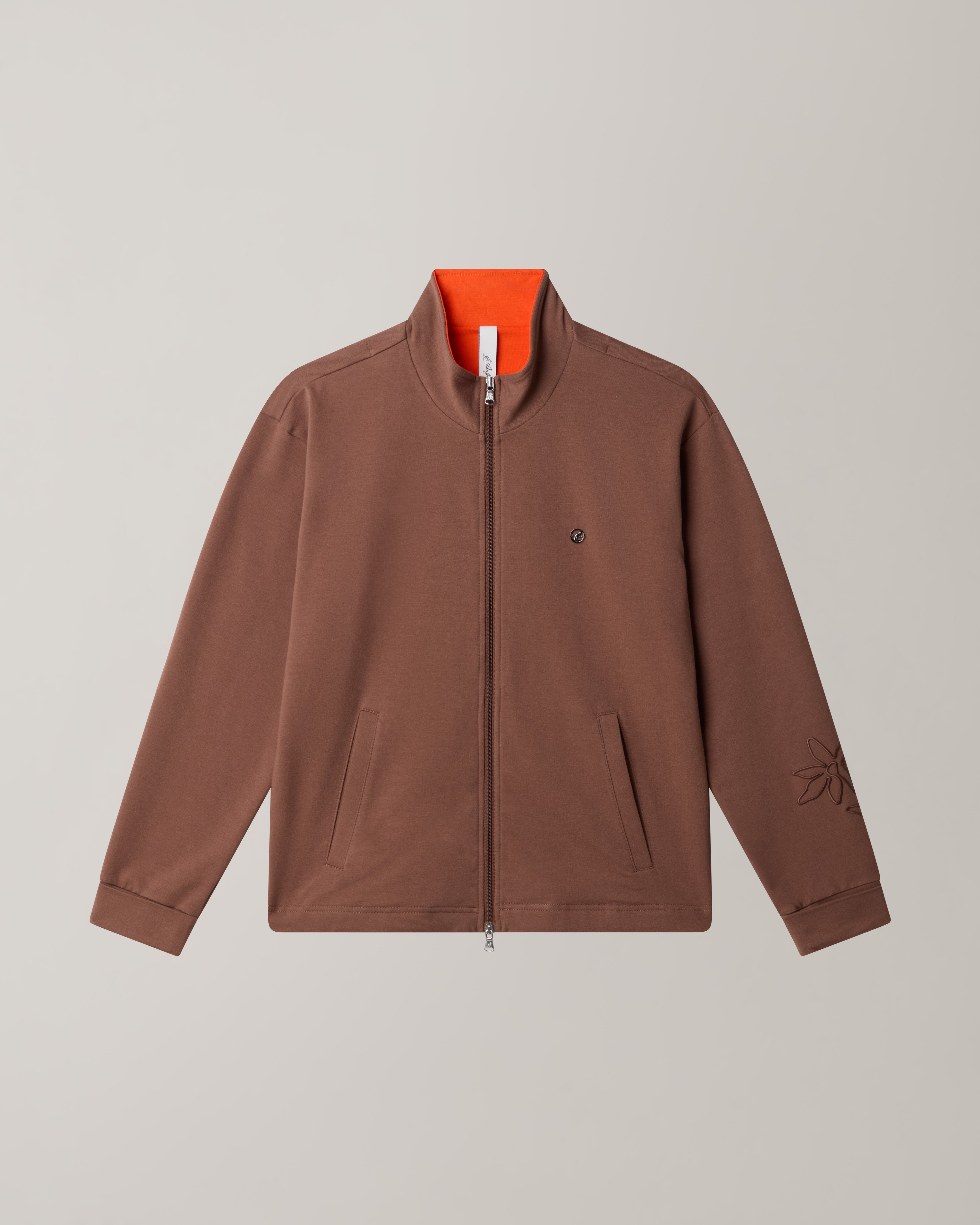 Patch Flowers Track Jacket