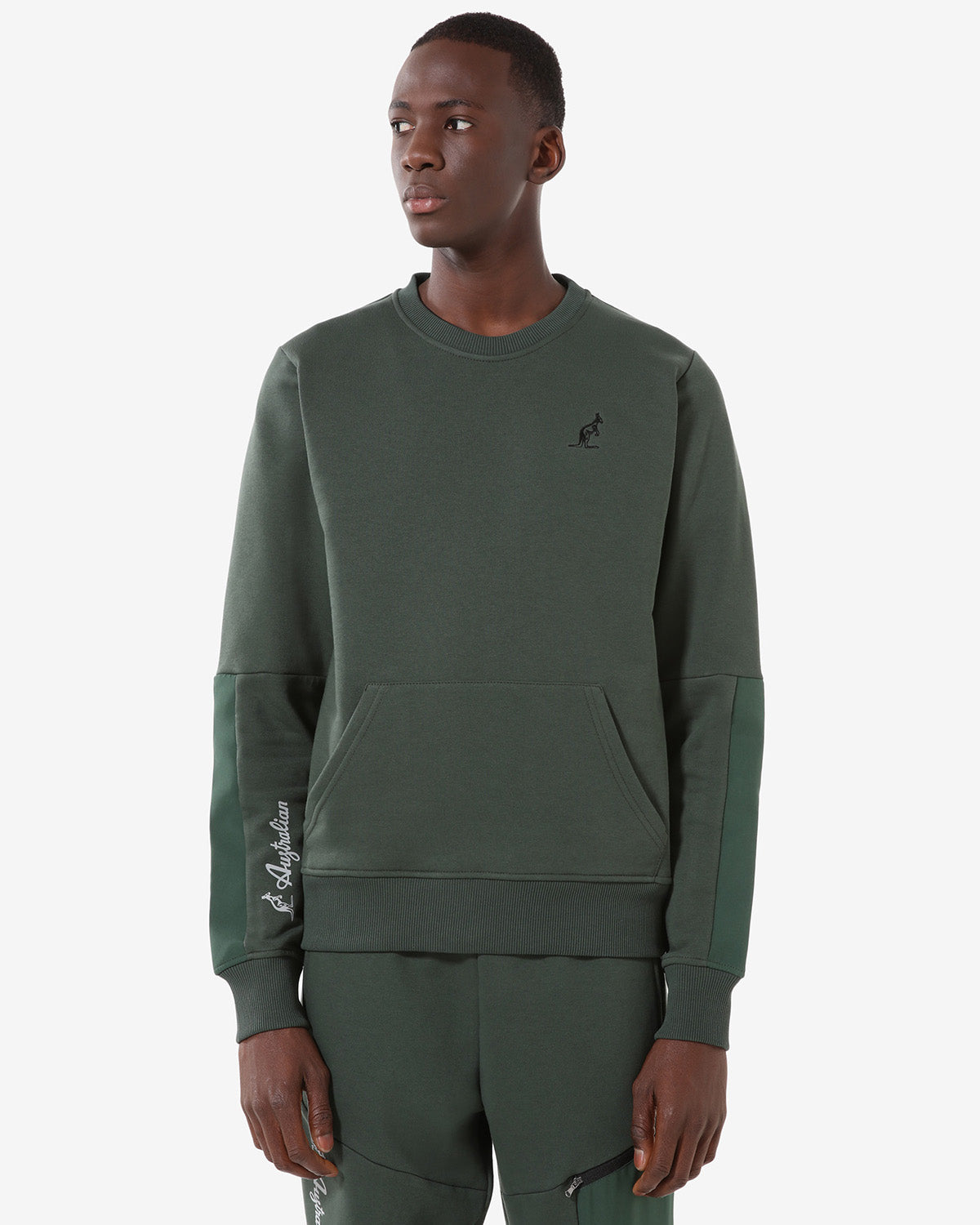 Tek-Fleece Crewneck: Australian Sportswear