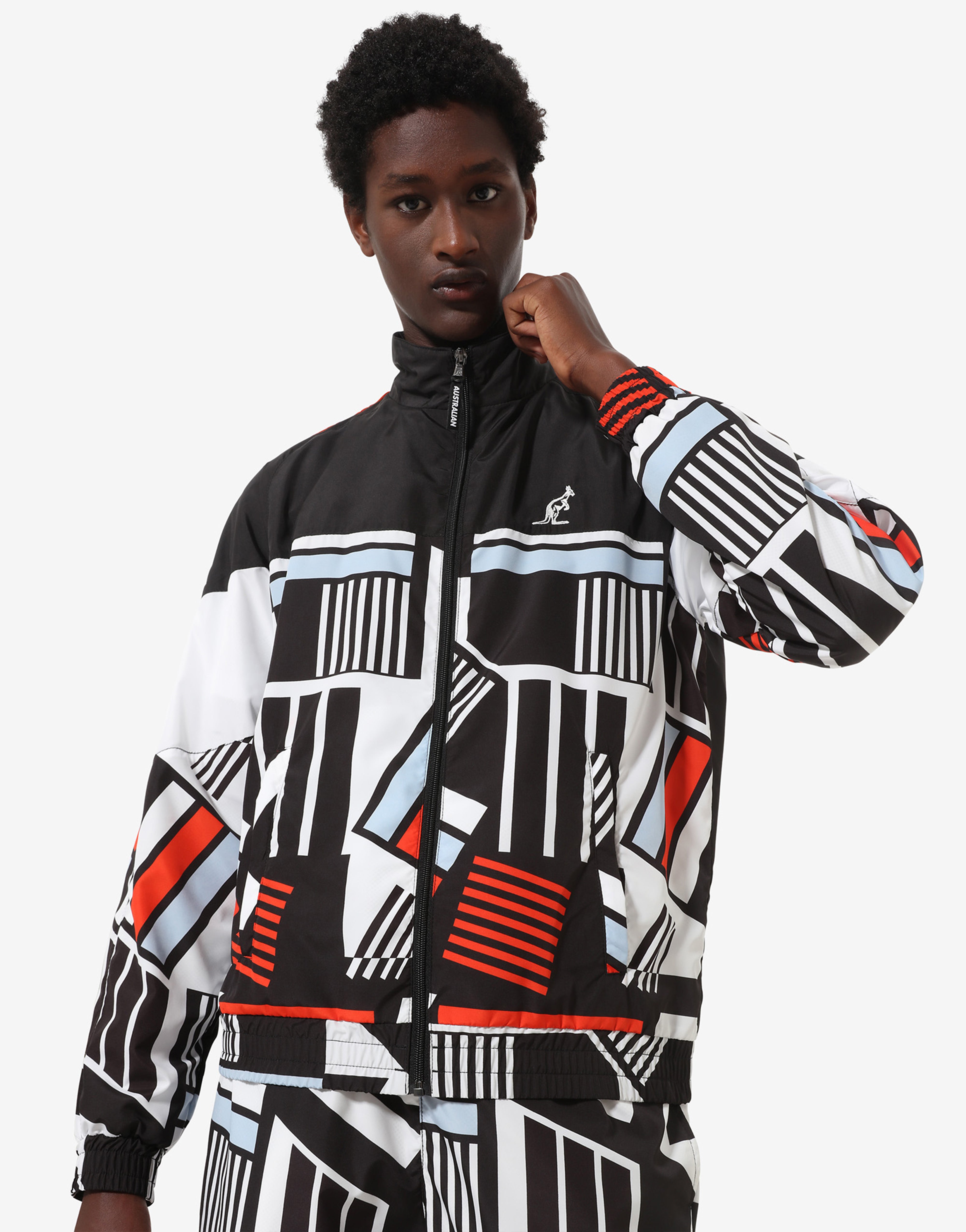 All Over Printed Track Jacket: Australian Sportswear 