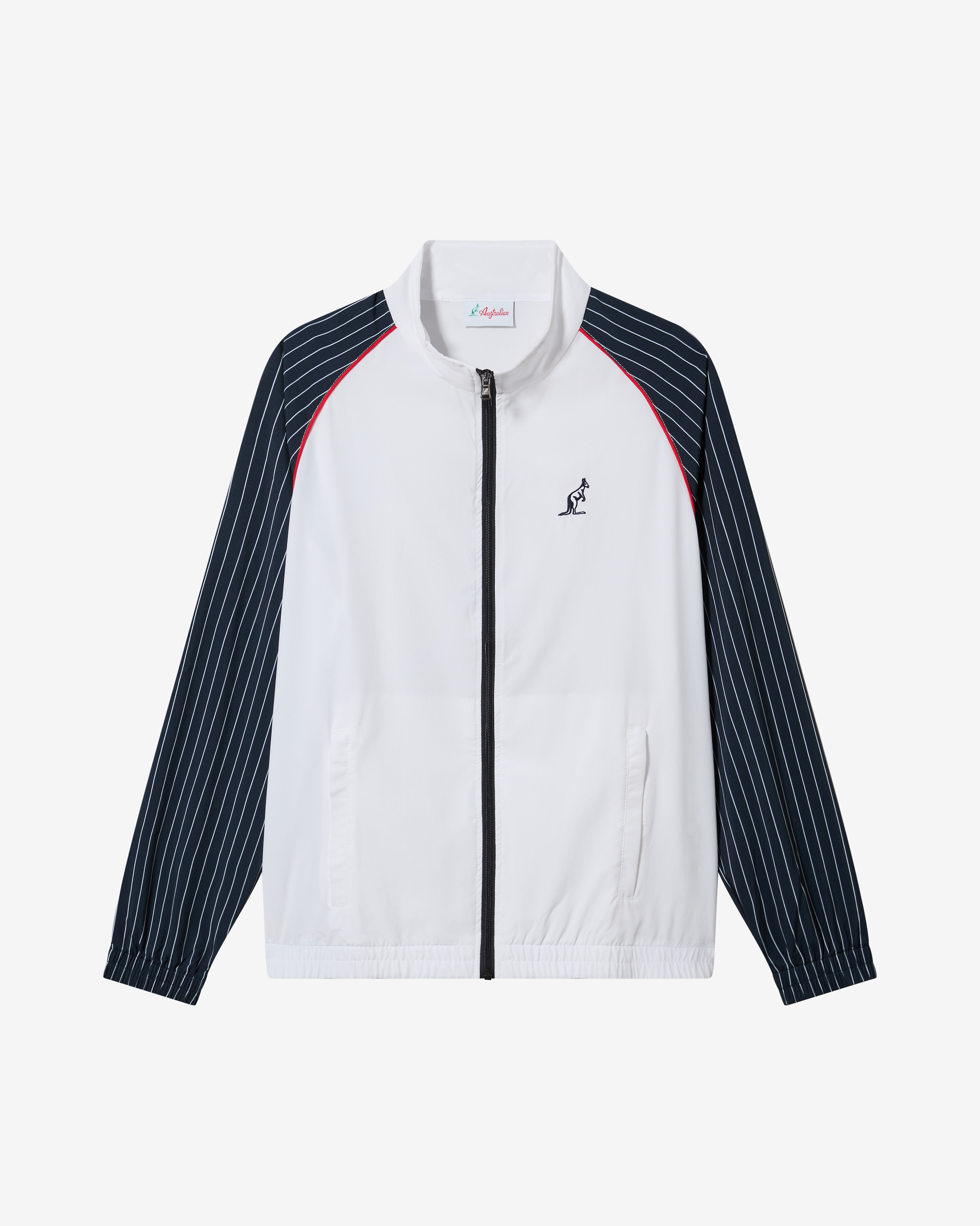 Pinstripe Classic Track Jacket