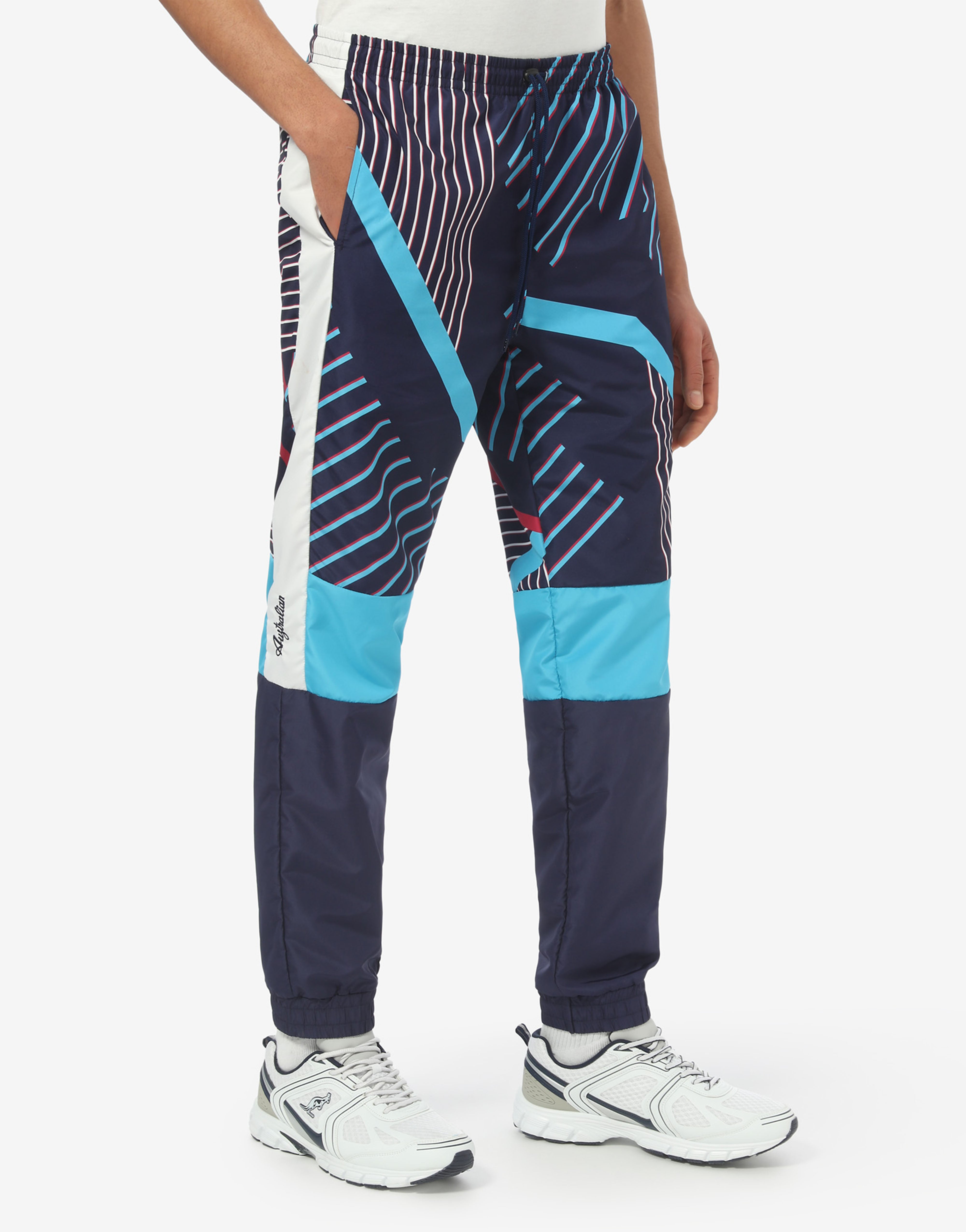 All Over Lines Track Pant: Australian Sportswear 