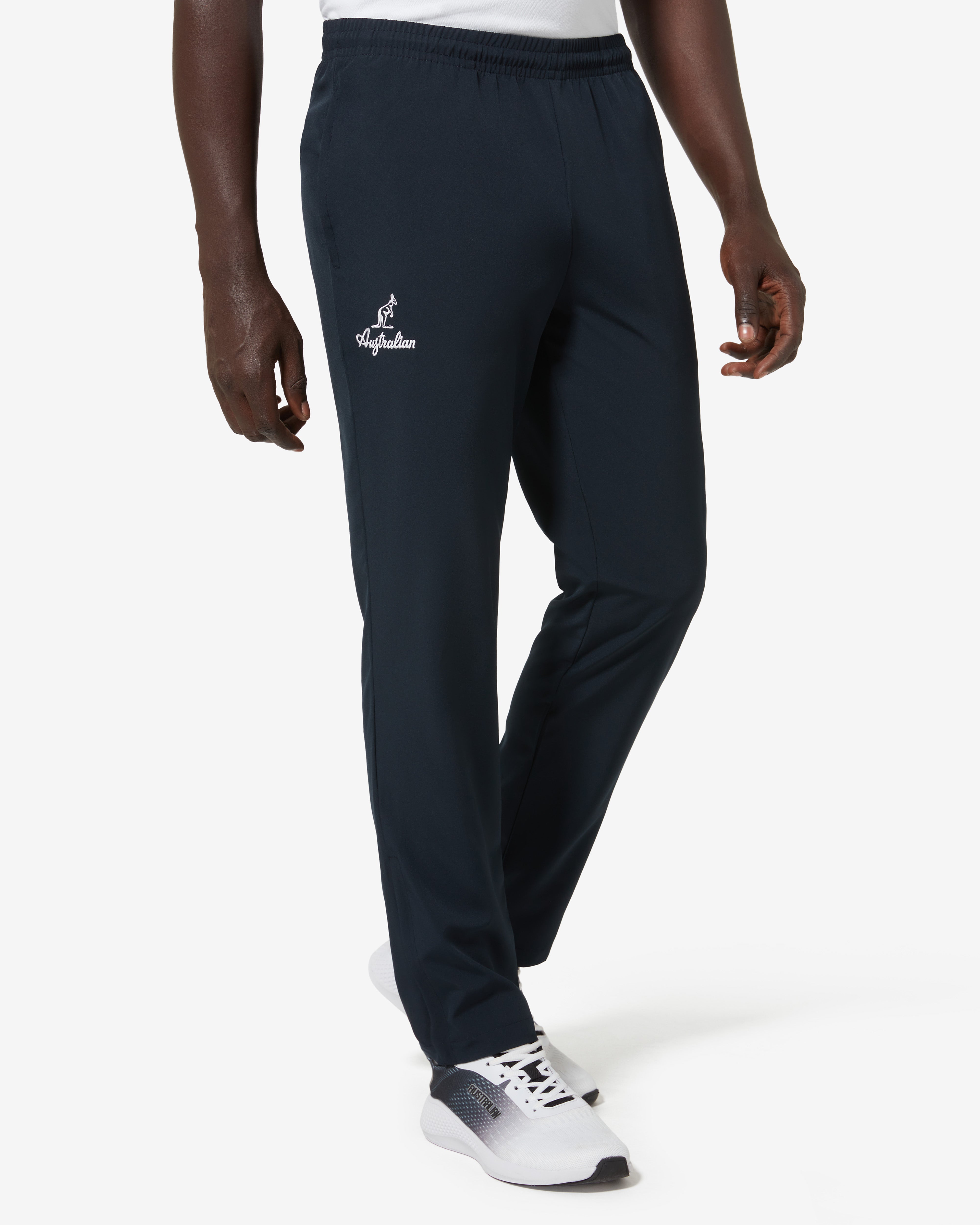 Black Cut & Sew Full Length Casual Men Slim Fit Track Pants - Selling Fast  at Pantaloons.com