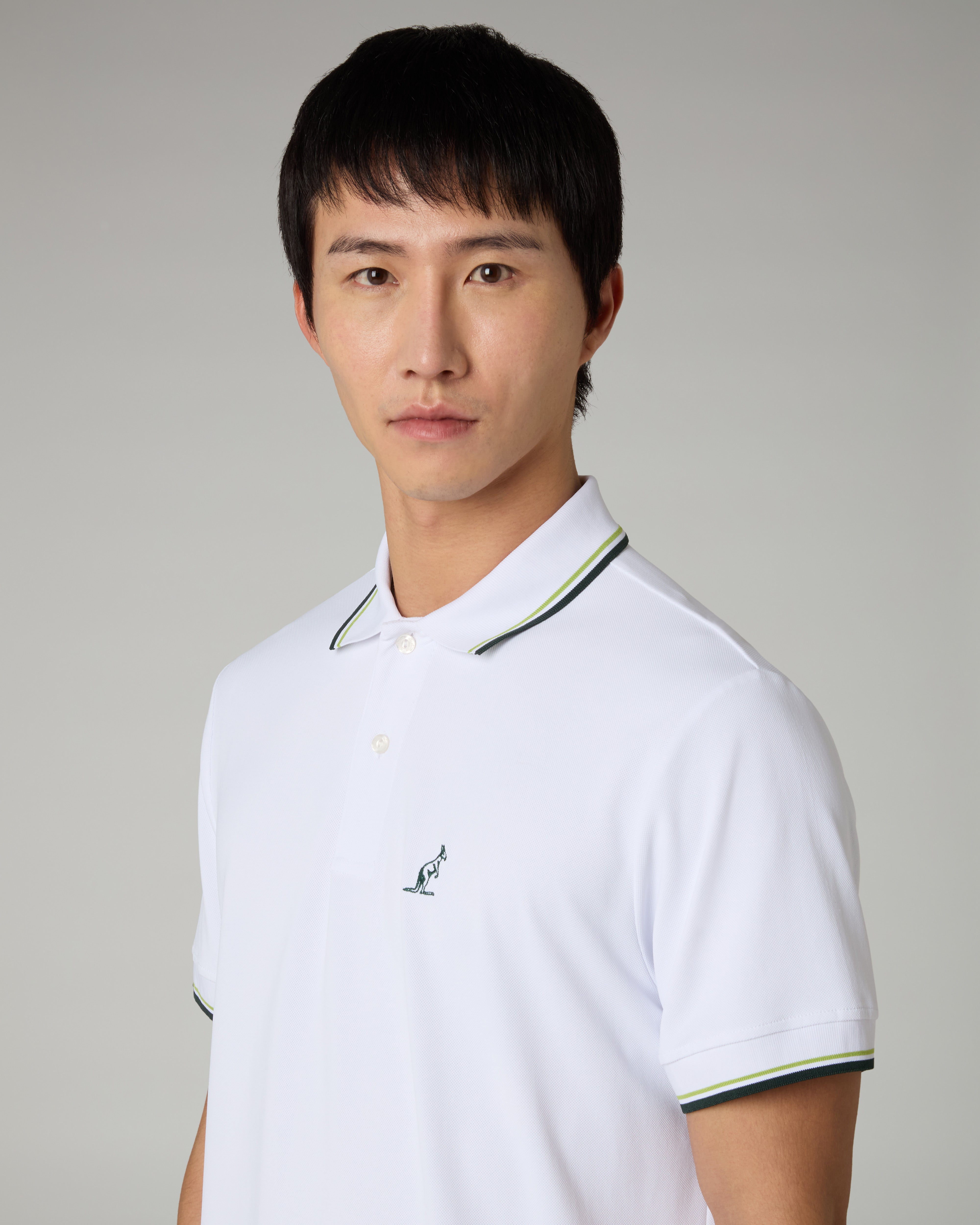 2 Stripes Polo Shirt