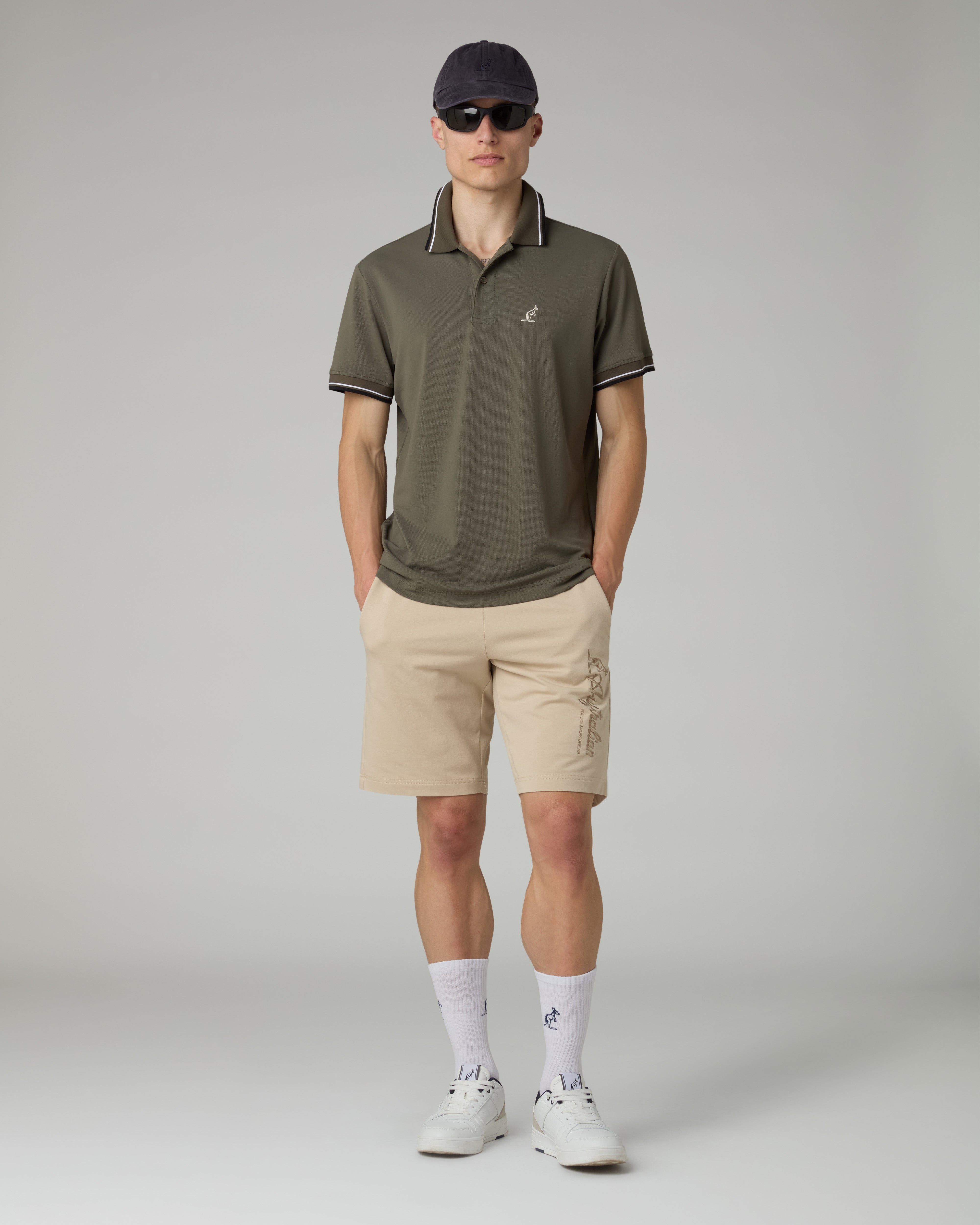 2 Stripes Polo Shirt