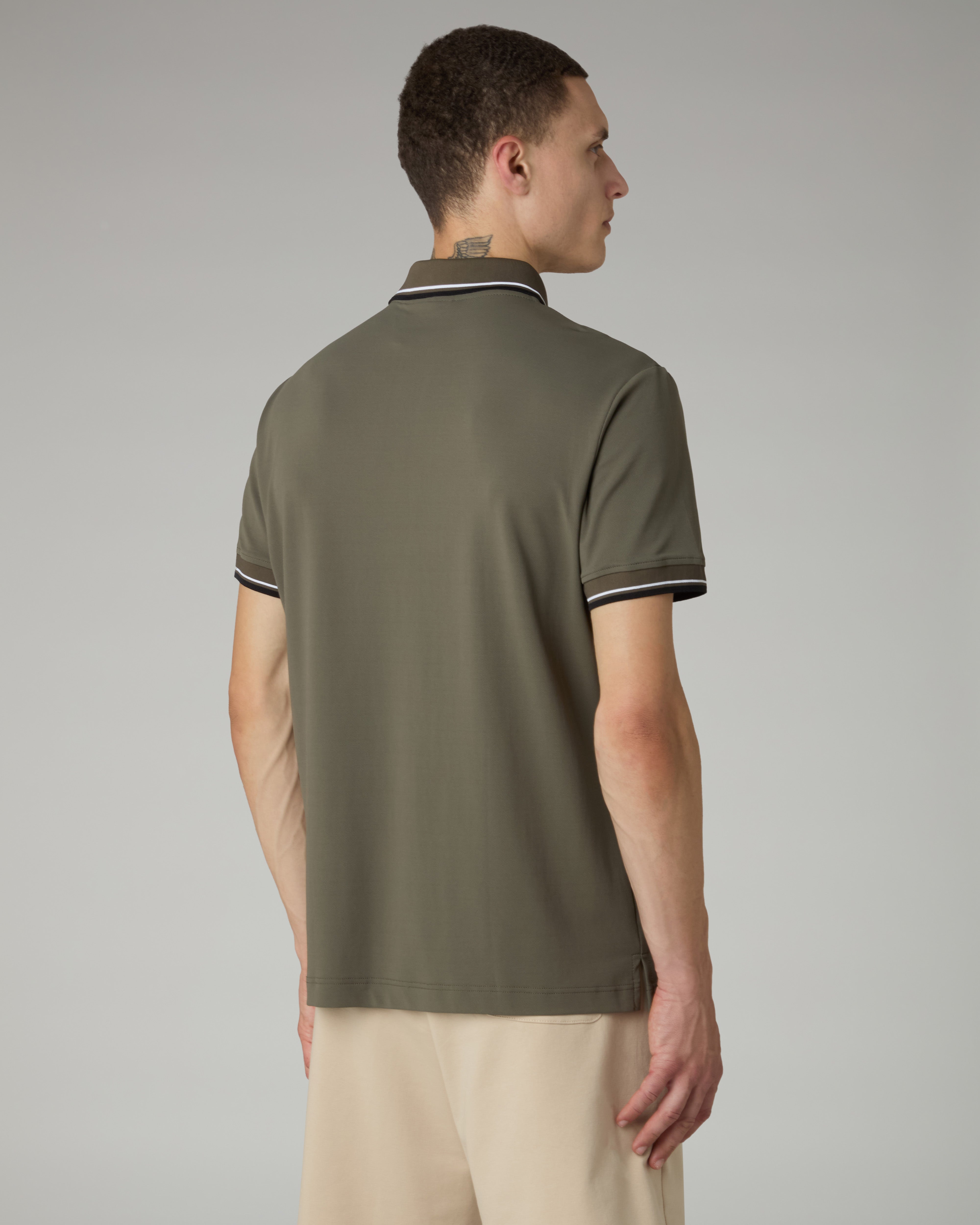 2 Stripes Polo Shirt