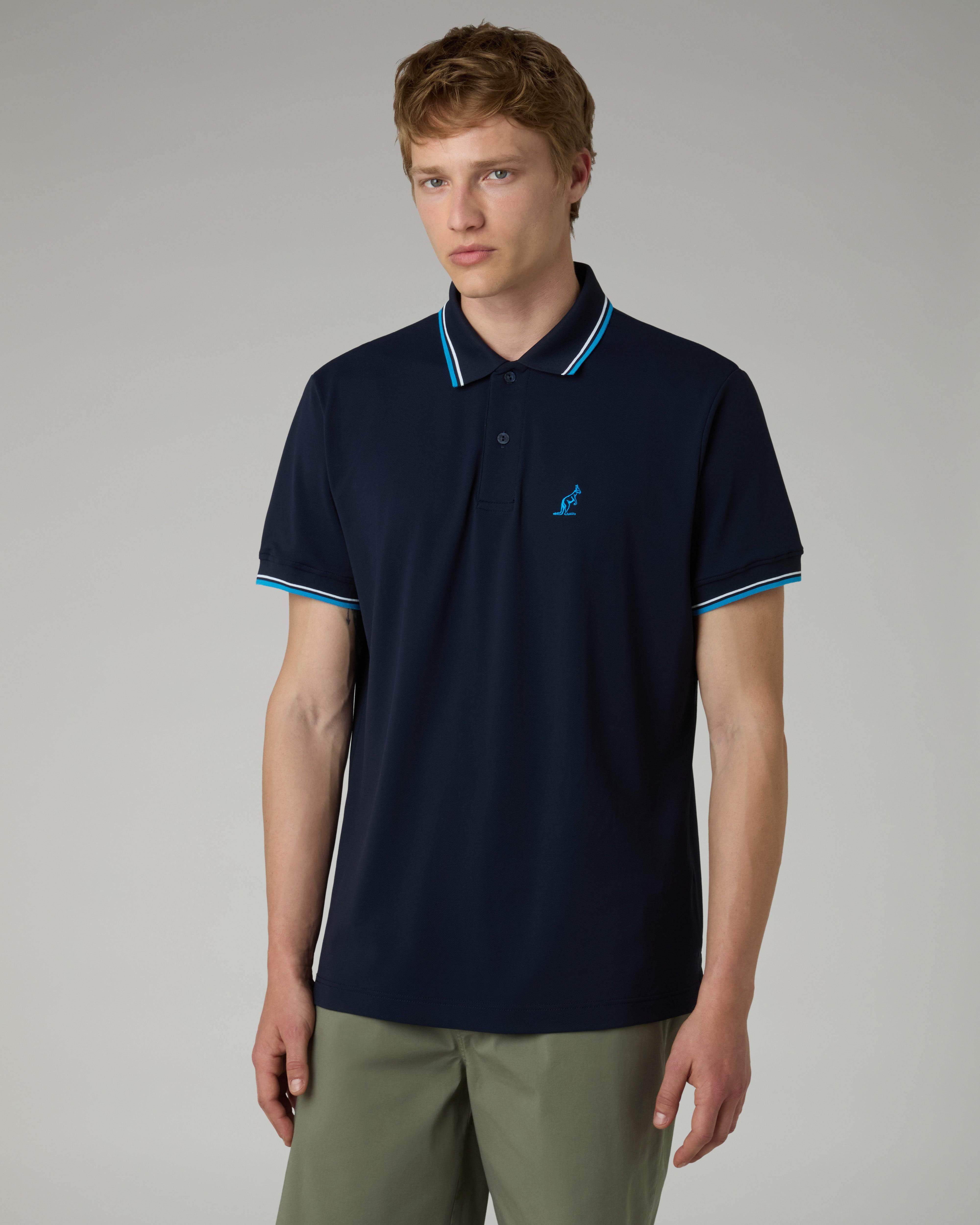 2 Stripes Polo Shirt