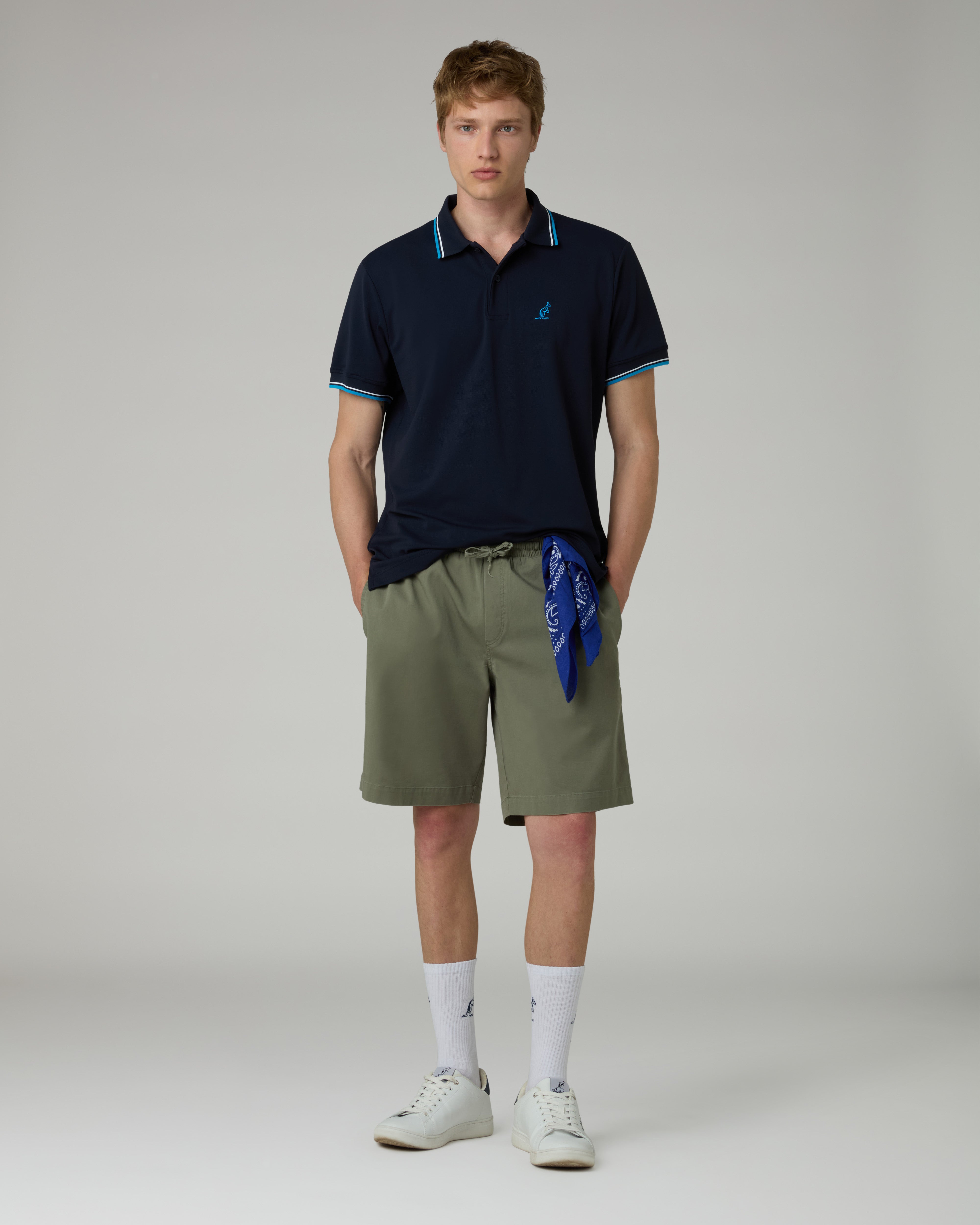 2 Stripes Polo Shirt