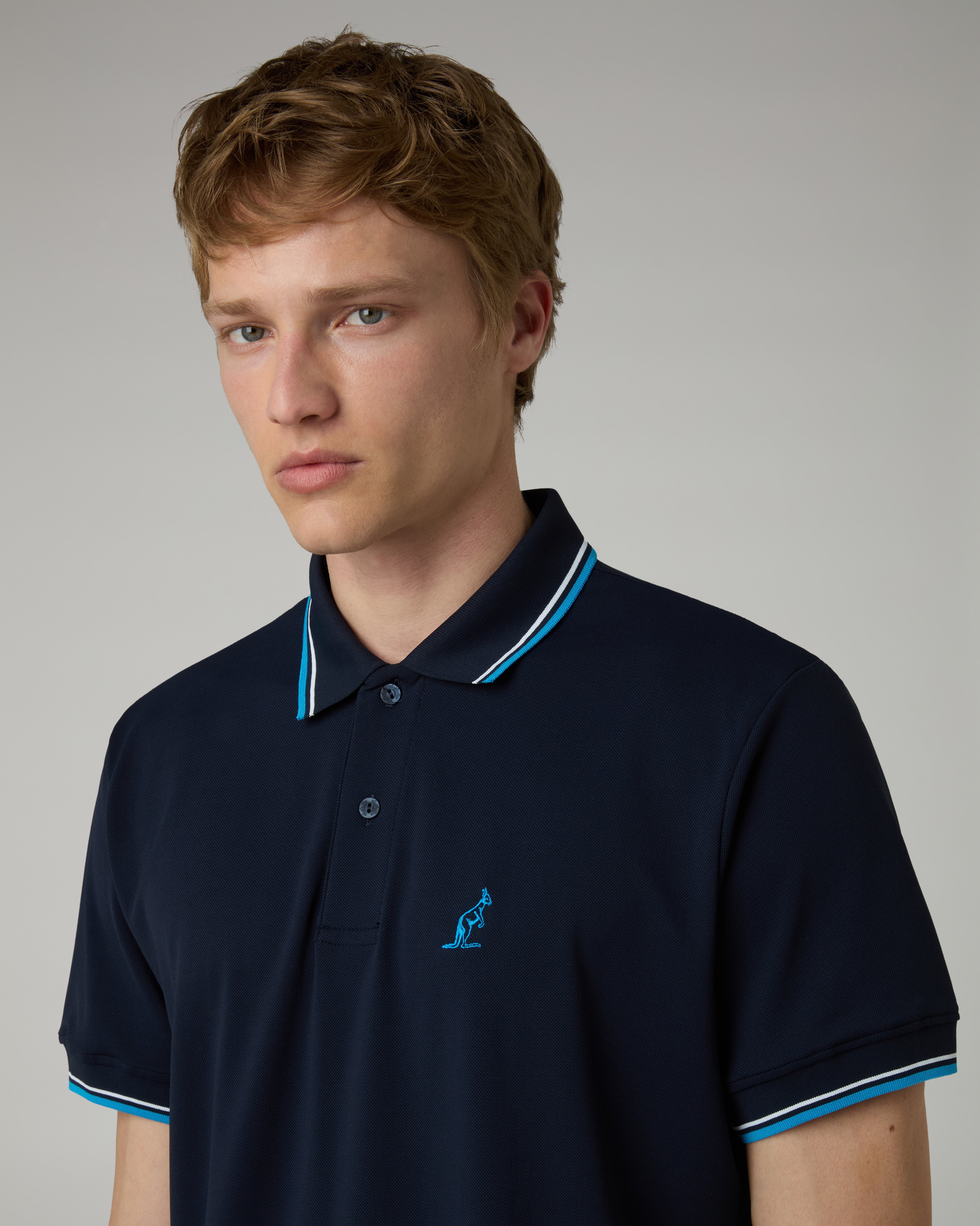 2 Stripes Polo Shirt