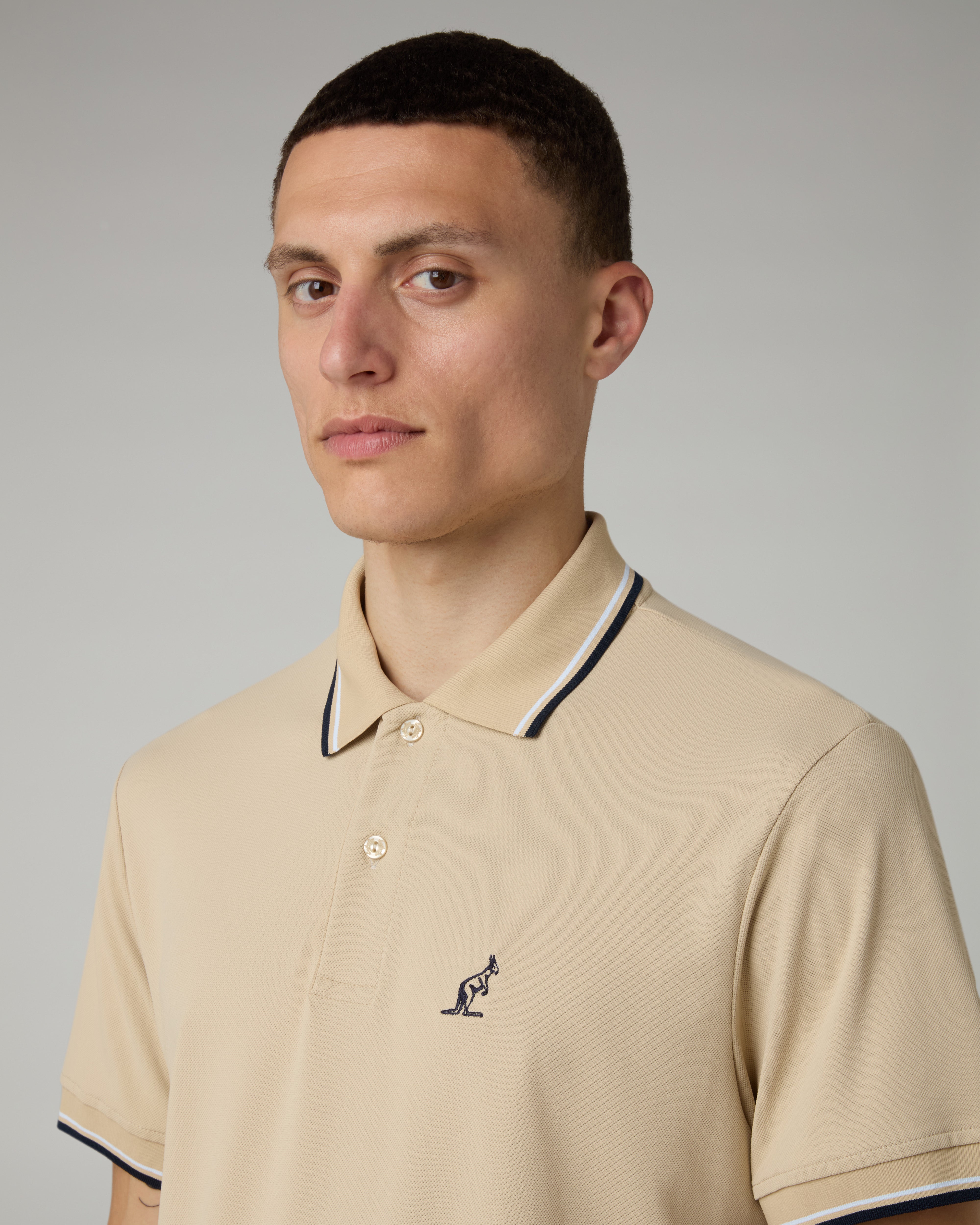 2 Stripes Polo Shirt