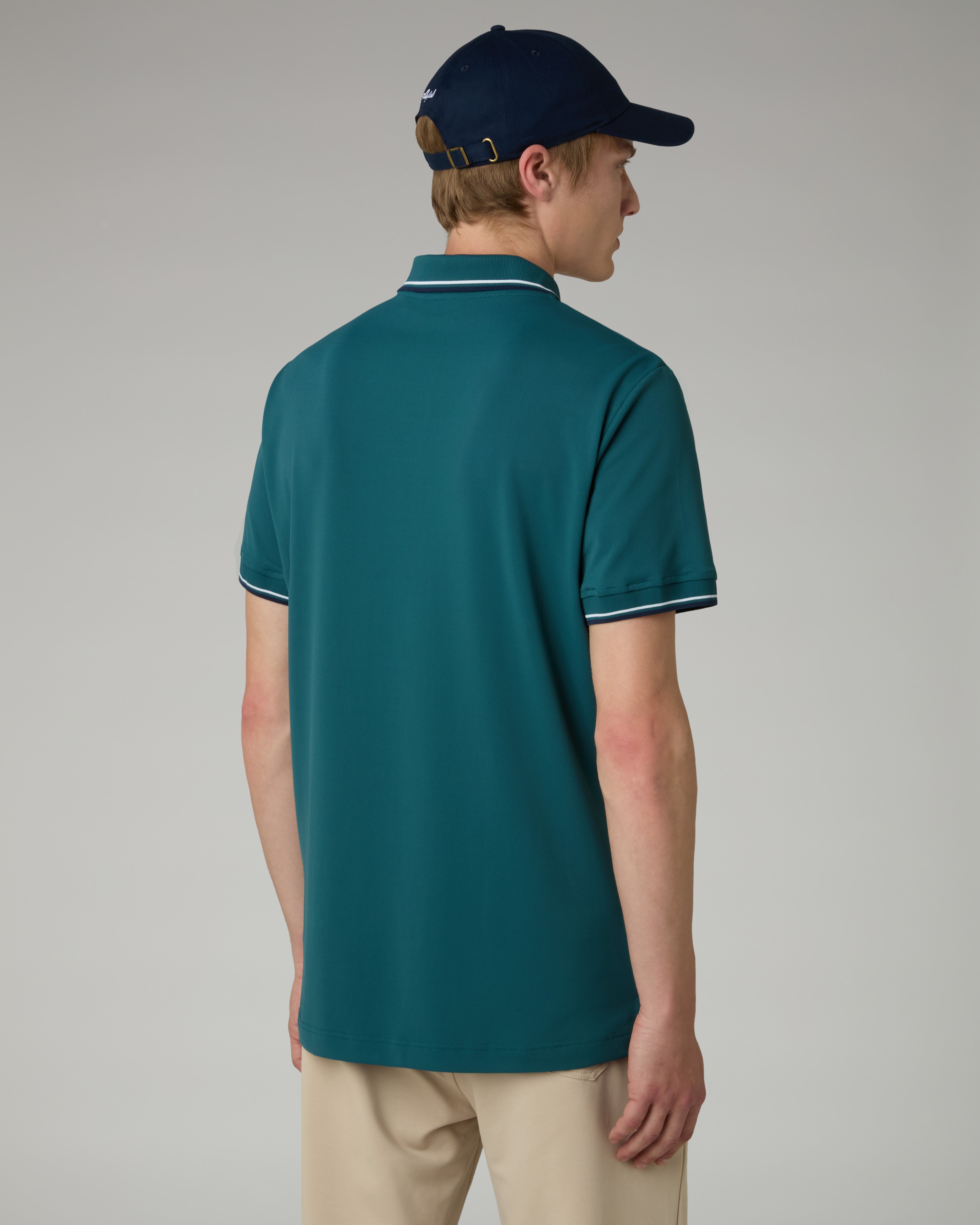 2 Stripes Polo Shirt