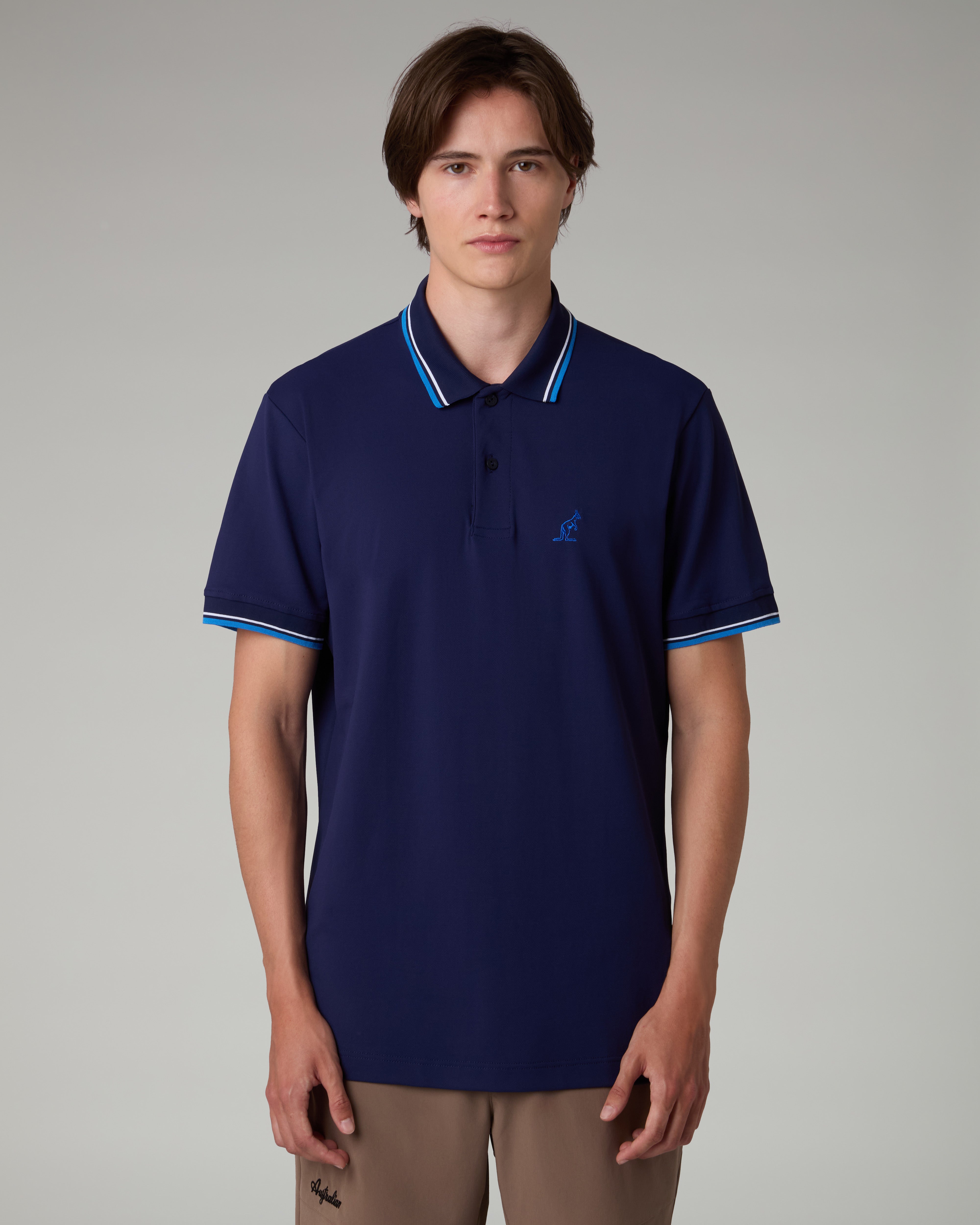 2 Stripes Polo Shirt