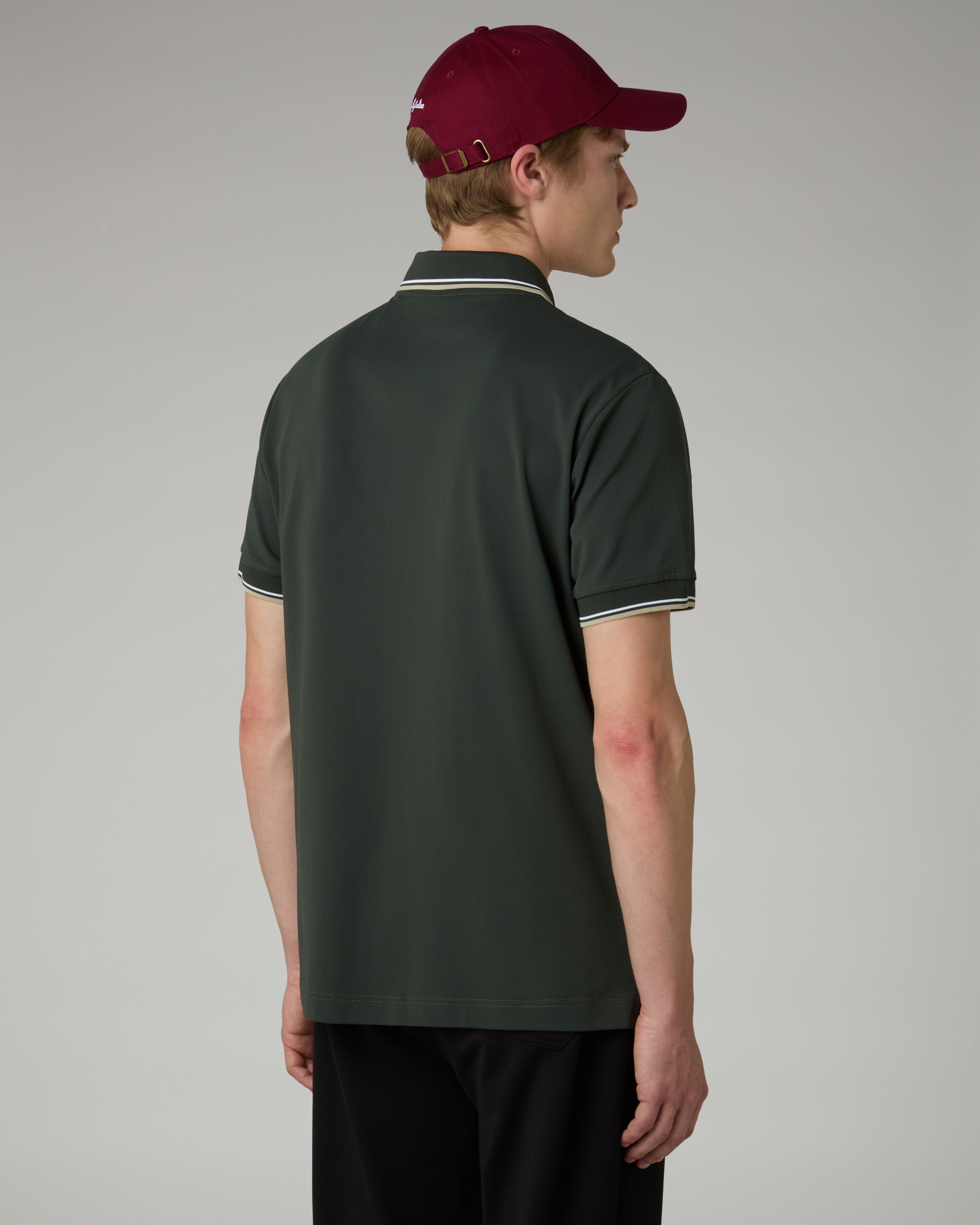 2 Stripes Polo Shirt