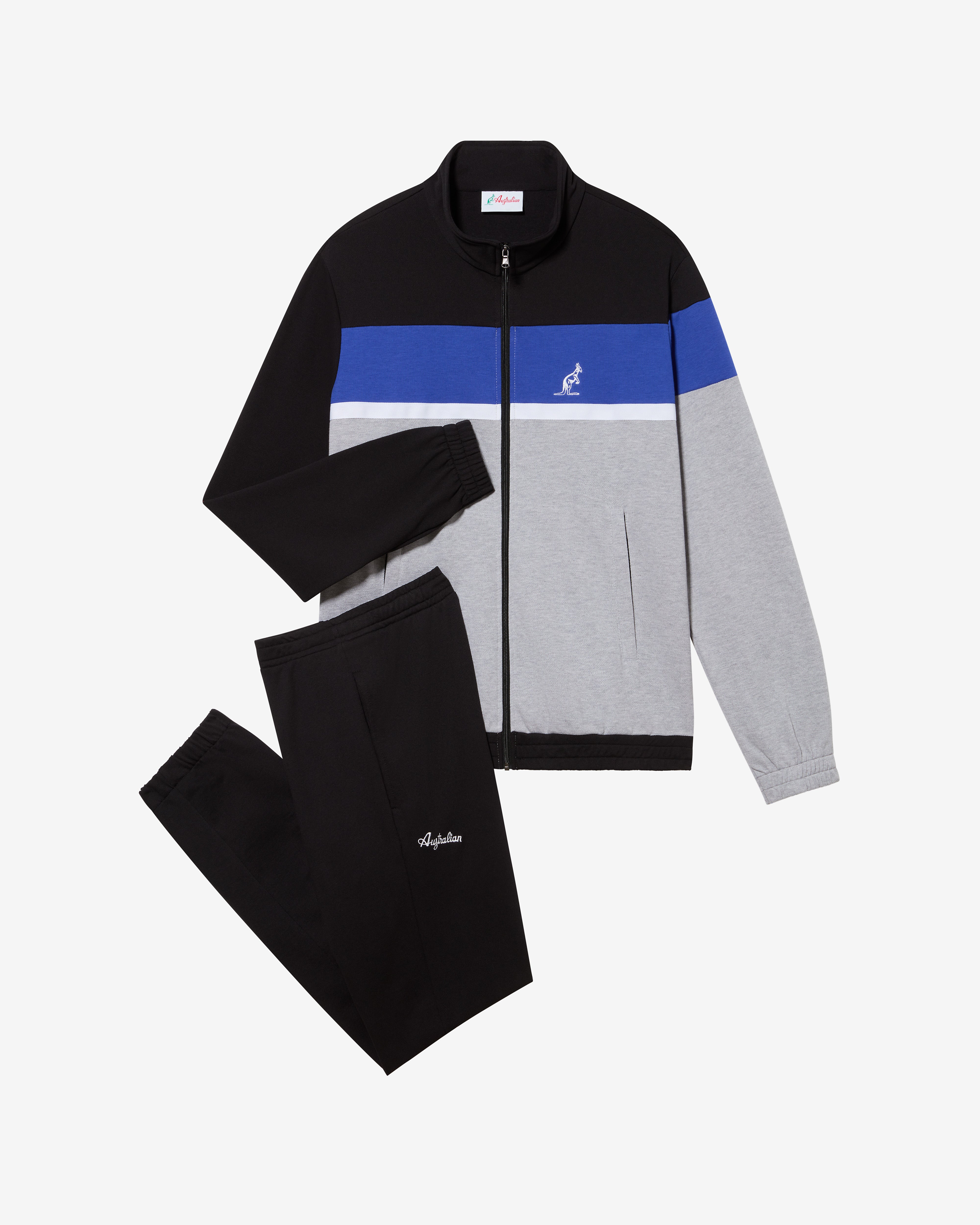 Color Block Piquet Tracksuit: Australian Sportswear