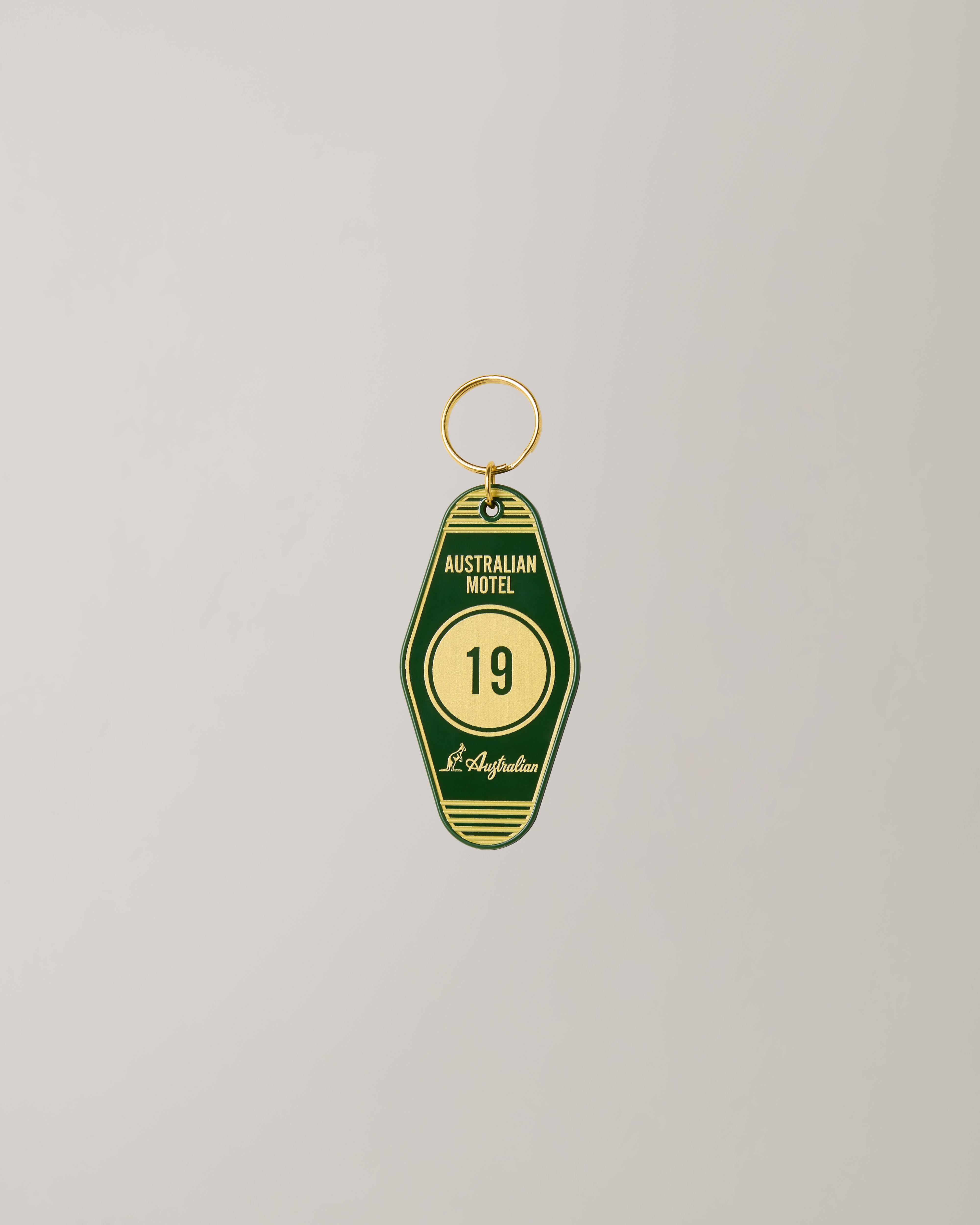Australian Motel Keychain