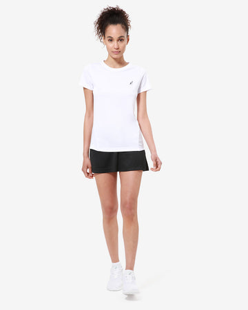Gonna Pantalone Sportiva GRECERELLE Per Donna | 2 In 1 Con Shorts Integrato | Linea A Con Elastico E Coulisse | Tessuto 50% Rayon 44% Poliestere 6% Spandex | Per Tennis, Golf, Corsa E Tempo Libero