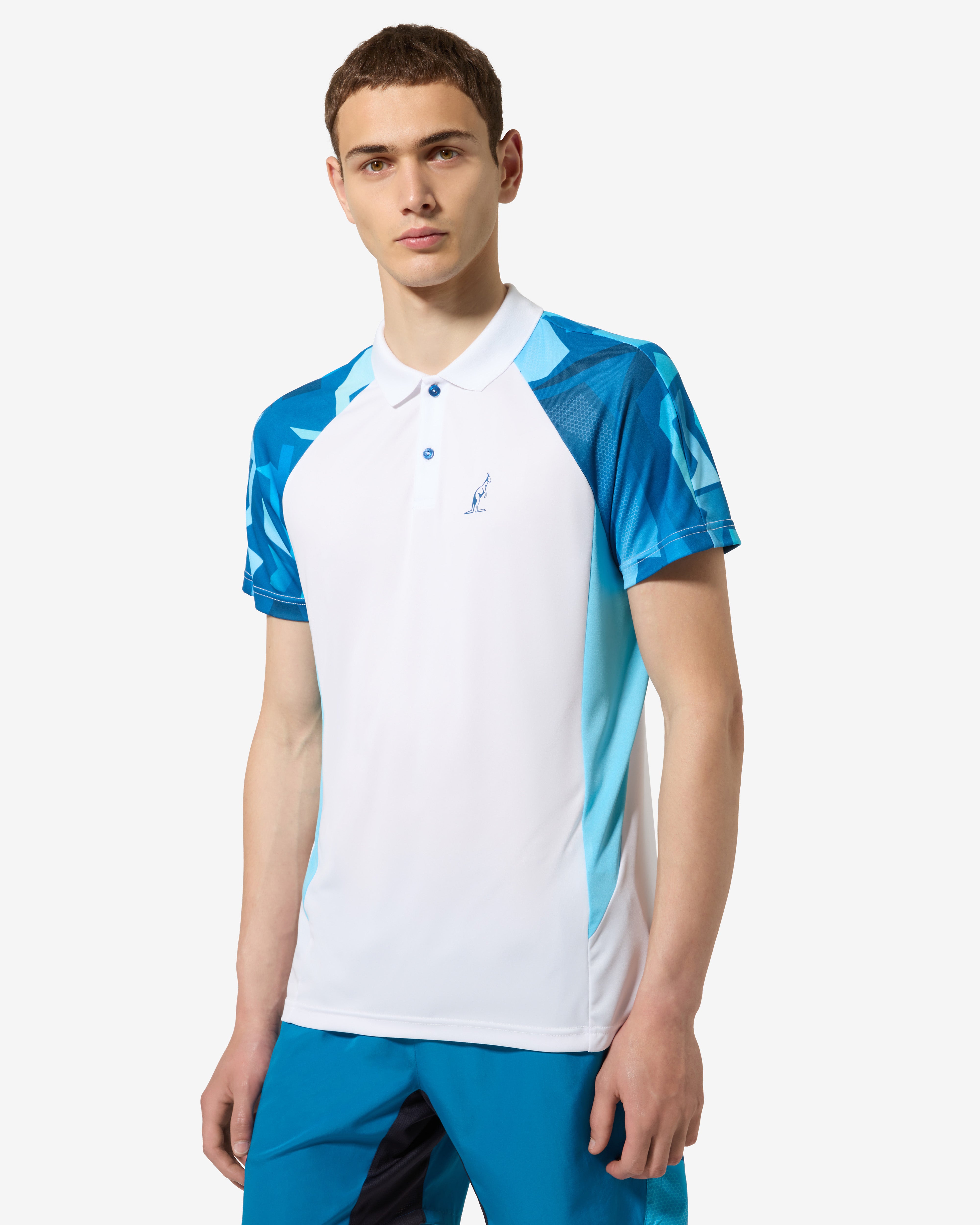 Abstract Polo Shirt: Australian Tennis