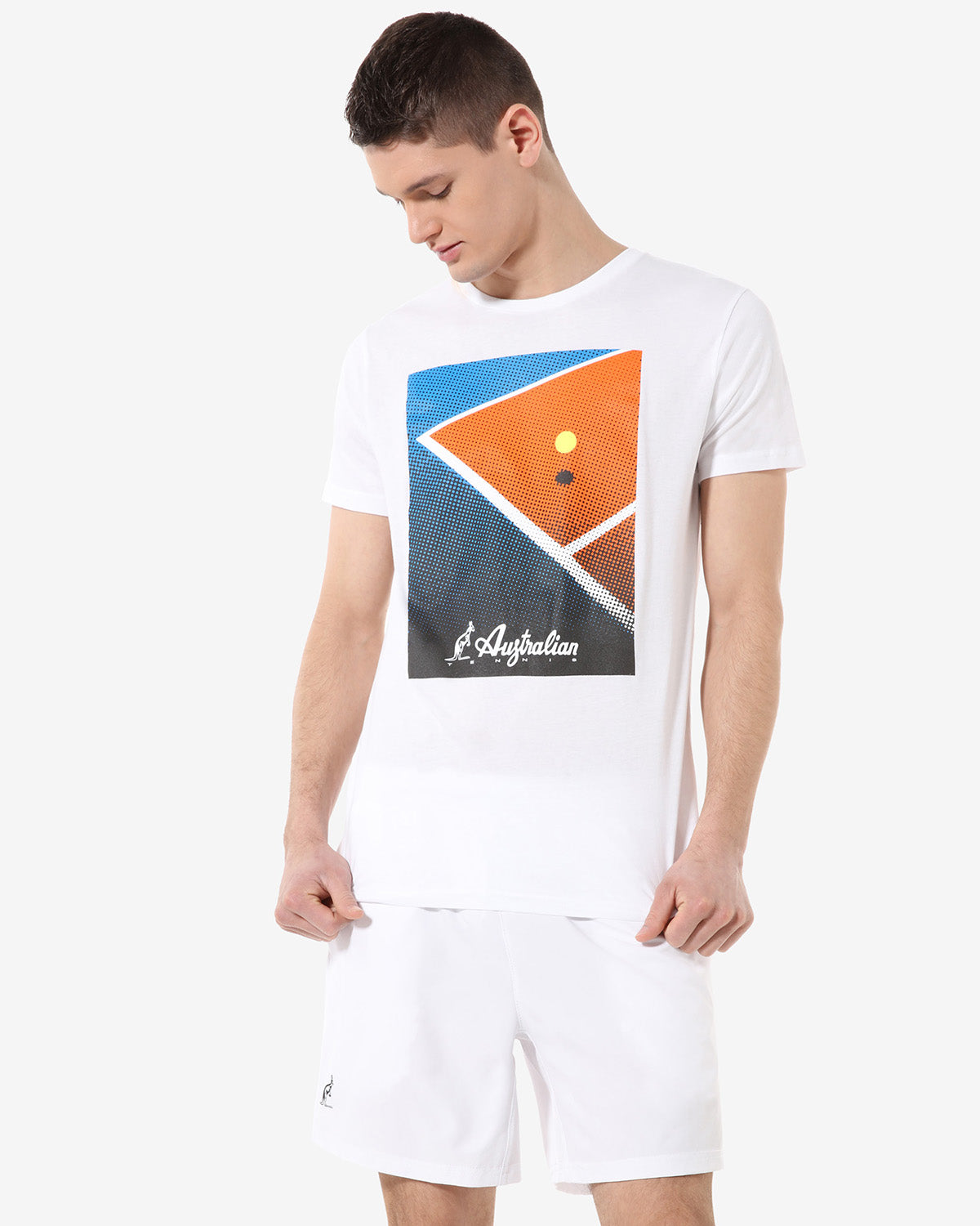Court Graphic T-shirt: Australian Tennis